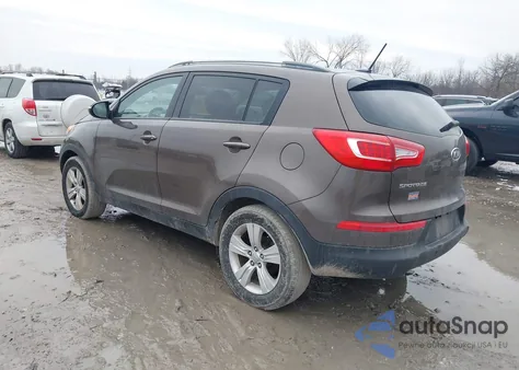 2011 Kia Sportage Lx z USA, uszkodzony, nr VIN KNDPB3A27B7122875
